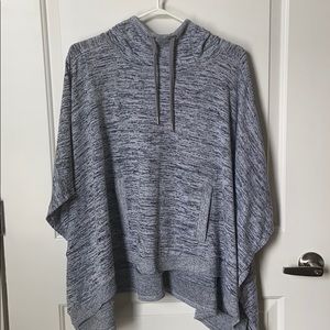 Athleta poncho sweater